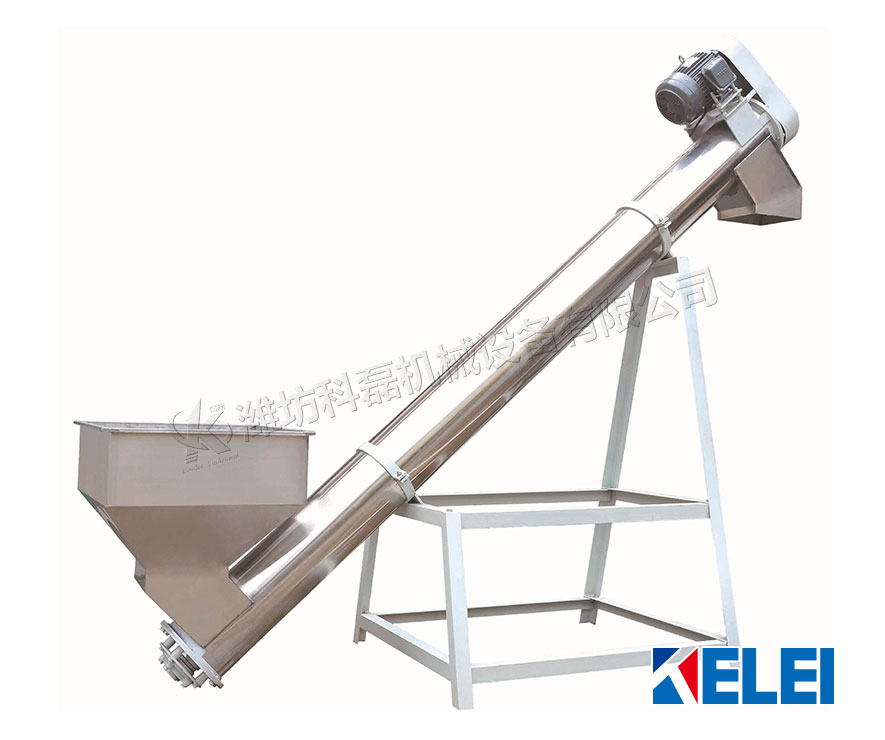 不鏽(xiù)鋼螺旋(xuan)絞龍輸(shū)送設備(bèi)