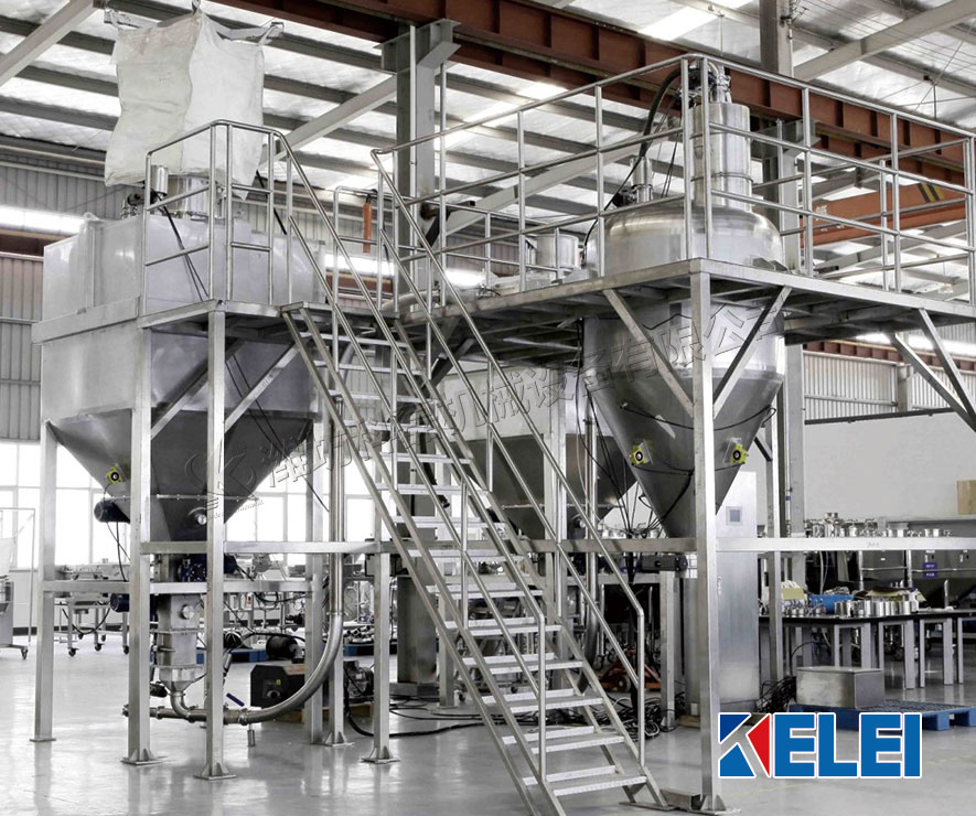 噸袋開袋卸(xie)料系統