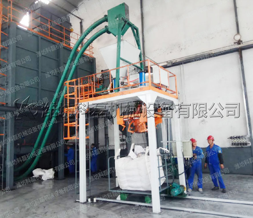 河北管鏈(lian)輸送機、噸袋(dài)包裝機使用(yòng)實拍 第1張