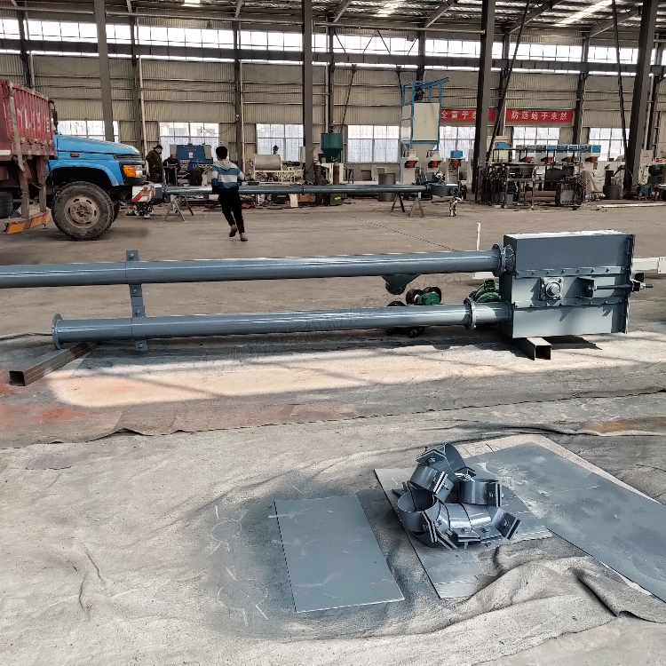 碳酸氫铵密(mì)閉管鏈輸送之路(lù)，無塵密封輸送設(she)備，襄阳用裕橡胶(jiāo)制造有限公司碳(tàn)酸氫铵管鏈輸送(sòng)機 第1張