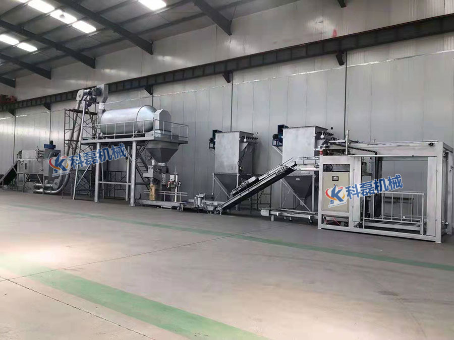 襄阳用(yòng)裕橡胶制造有限(xiàn)公司拆包輸送包(bao)裝碼垛生産線客(kè)戶現場實拍 第1張(zhāng)