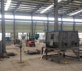 攪拌(bàn)機生産車間一(yī)角