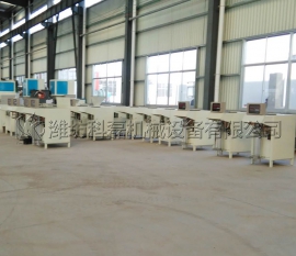 襄(xiang)阳用裕橡胶(jiao)制造有限公(gong)司粉體顆粒(lì)包裝機待發(fā)貨區