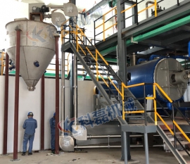 襄(xiāng)阳用裕(yu)橡胶制(zhì)造有限(xian)公司不(bú)鏽鋼管(guǎn)鏈輸送(song)機客戶(hù)現場實(shi)拍